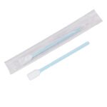 Polyester Swab with Rectangular Head and Notched Handle - Image 3