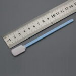 Flat Rectangular Head Cleanroom Polyester Swab - Image 4